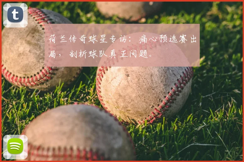 荷兰传奇球星专访：痛心预选赛出局，剖析球队真正问题。