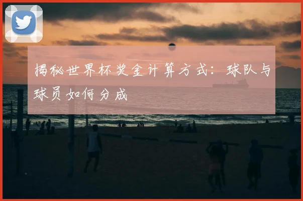 揭秘世界杯奖金计算方式：球队与球员如何分成